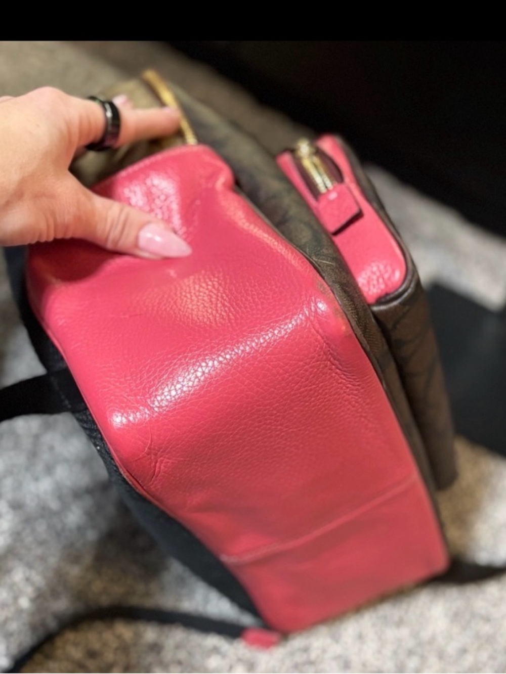Coach Court Backpack in Signature Canvas with Color-Blocked - Picture 10 of 12